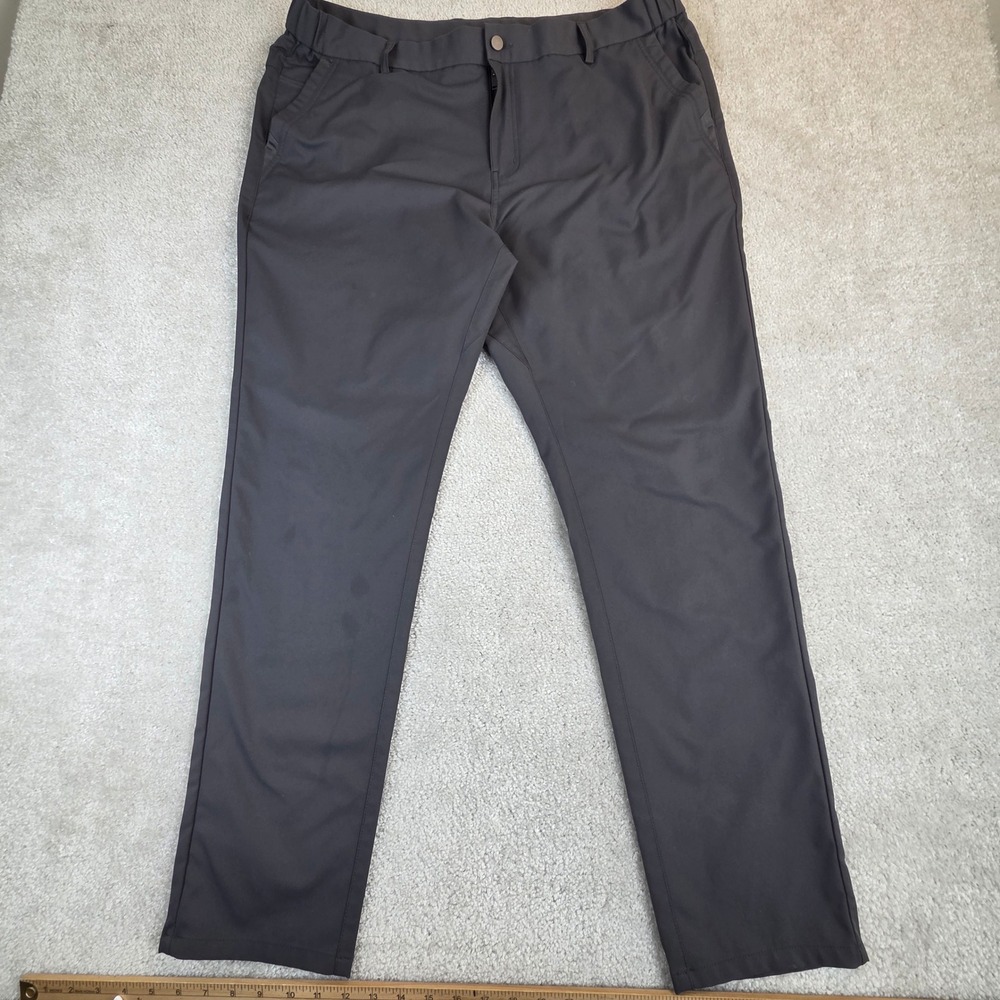 Jack Archer Jetsetter Pants Mens 38x30 Charcoal Grey Technical Travel Chino